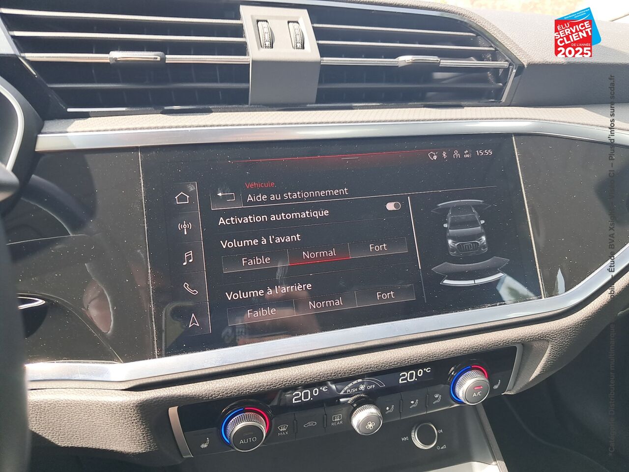 Véhicule d'occasion AUDI Q3 35 TDI 150CH DESIGN S TRONIC 7 chez Toyota Sarreguemines
