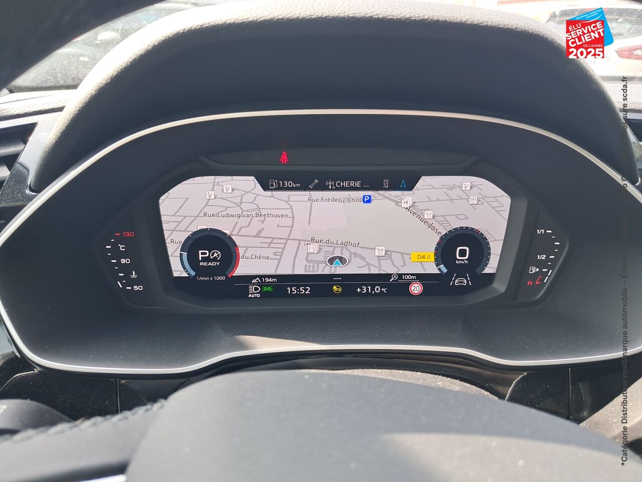 Véhicule d'occasion AUDI Q3 35 TDI 150CH DESIGN S TRONIC 7 chez Toyota Sarreguemines