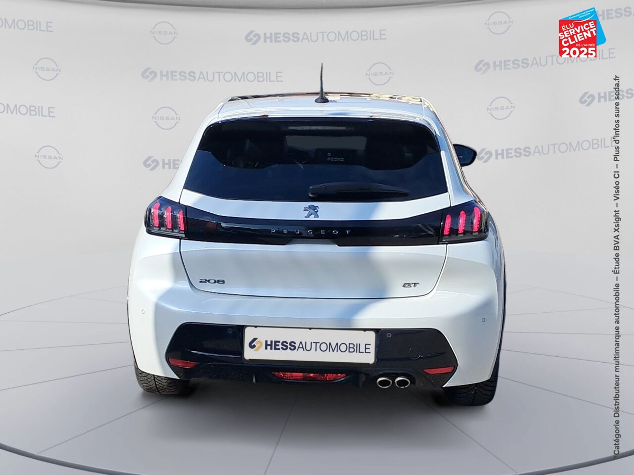 Véhicule d'occasion PEUGEOT 208 1.2 PURETECH 130CH SS GT PACK EAT8 chez Toyota Thionville