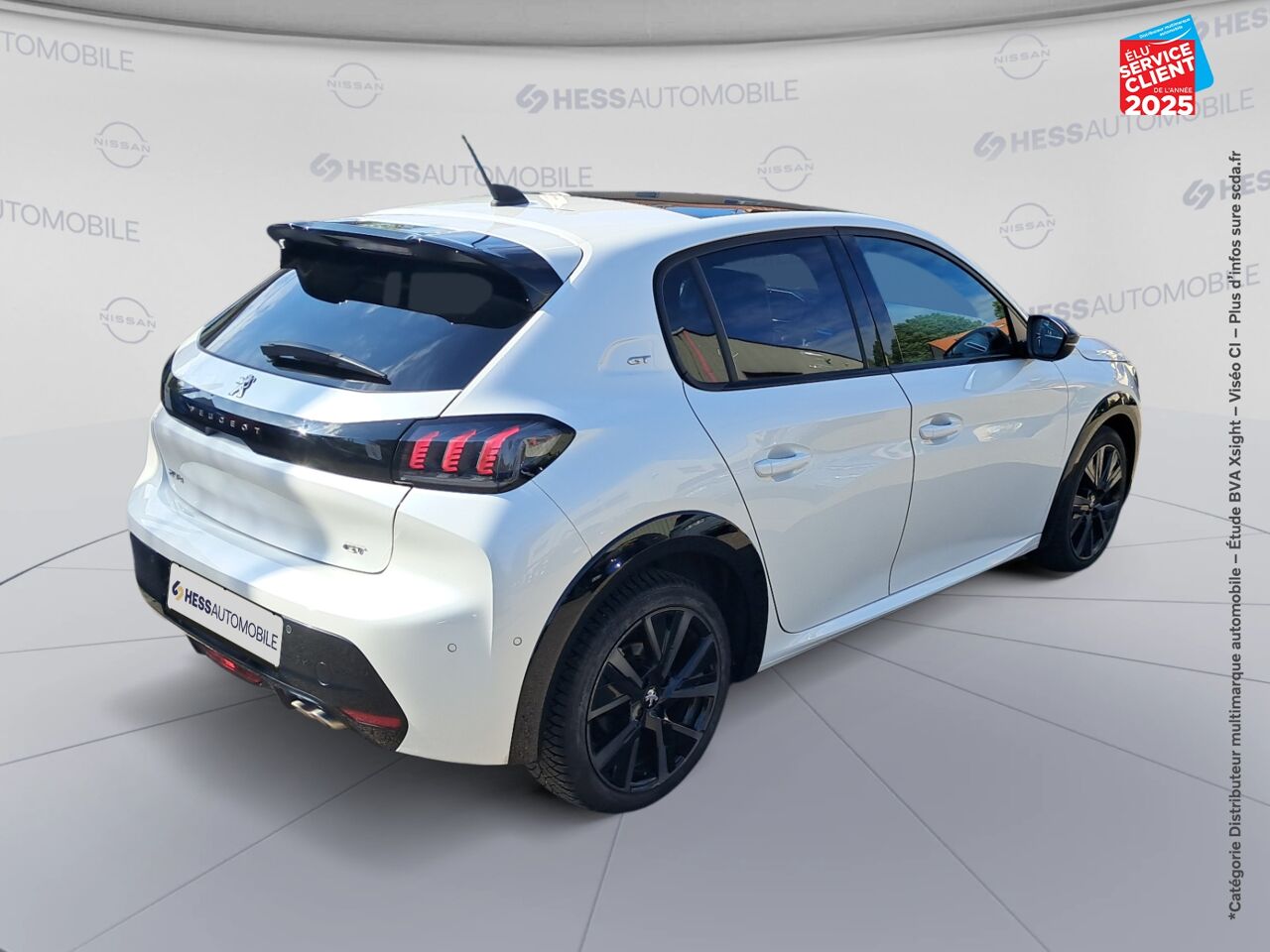 Véhicule d'occasion PEUGEOT 208 1.2 PURETECH 130CH SS GT PACK EAT8 chez Toyota Thionville