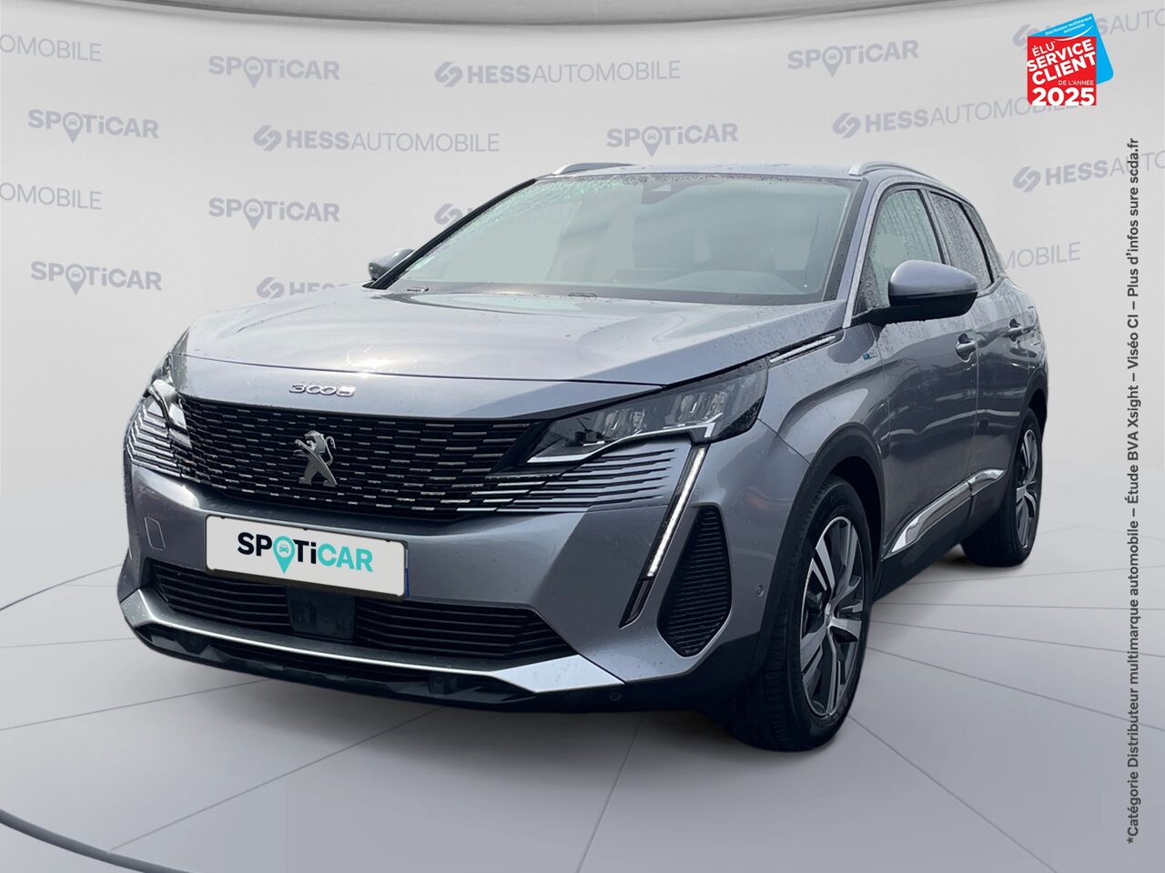 Véhicule d'occasion PEUGEOT 3008 HYBRID 225CH ALLURE PACK E-EAT8 GPS CAMERA CARPLAY chez Renault Belfort