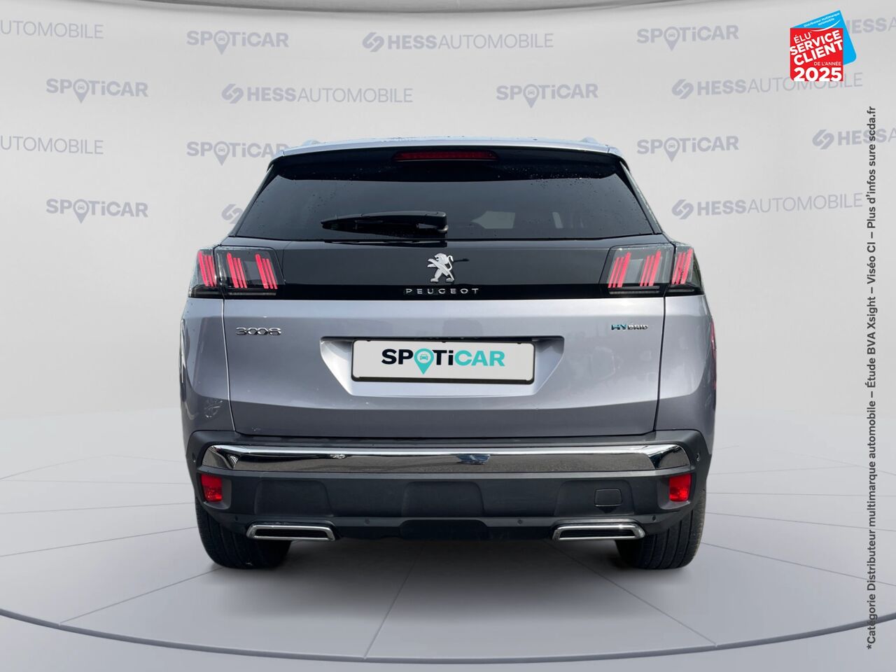 Véhicule d'occasion PEUGEOT 3008 HYBRID 225CH ALLURE PACK E-EAT8 GPS CAMERA CARPLAY chez Renault Belfort