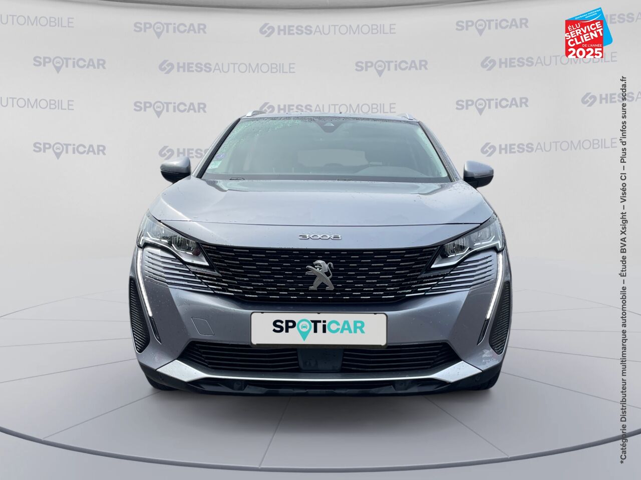 Véhicule d'occasion PEUGEOT 3008 HYBRID 225CH ALLURE PACK E-EAT8 GPS CAMERA CARPLAY chez Renault Belfort