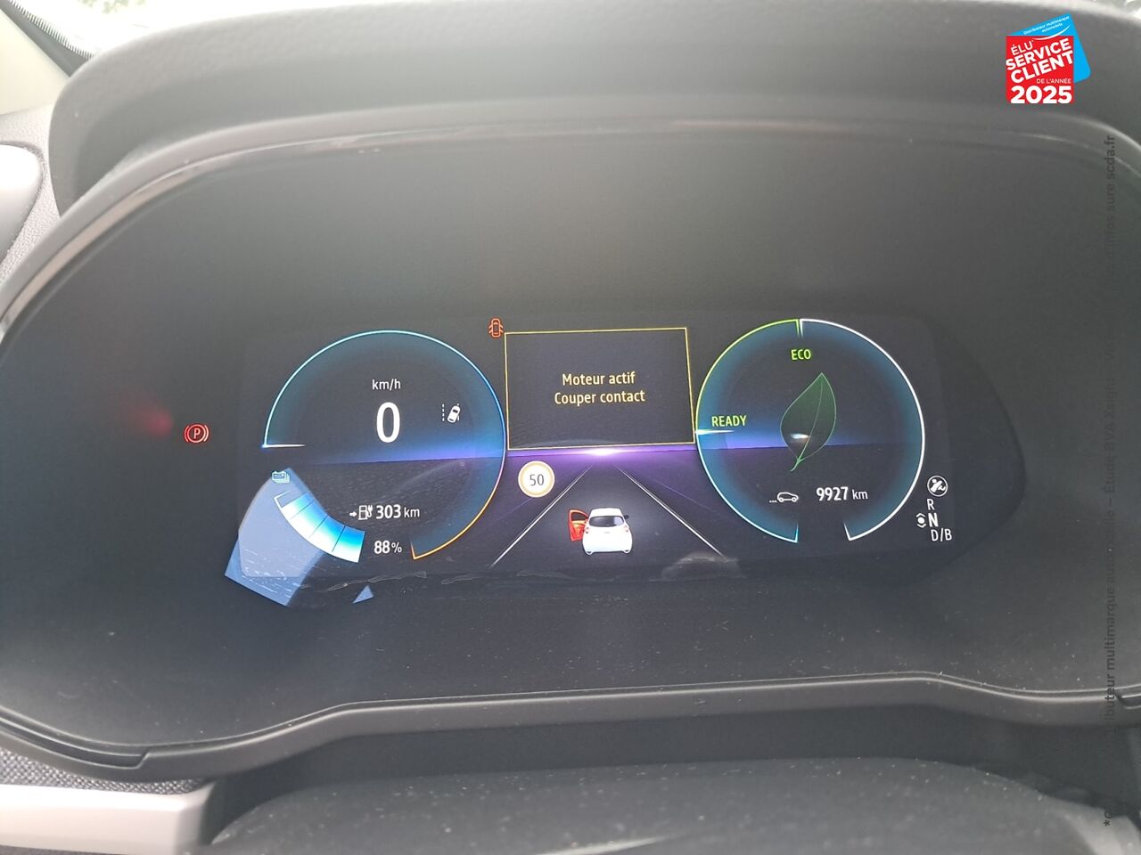 Véhicule d'occasion RENAULT ZOE E-TECH INTENS CHARGE NORMALE R135 ACHAT INTEGRAL - 21C GPS RADAR AR chez Toyota Saint Dizier