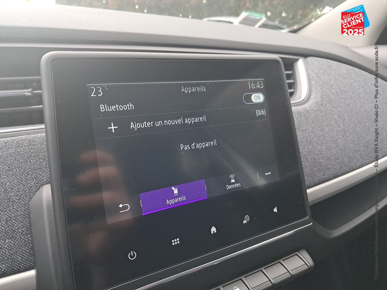 Véhicule d'occasion RENAULT ZOE E-TECH INTENS CHARGE NORMALE R135 ACHAT INTEGRAL - 21C GPS RADAR AR chez Toyota Saint Dizier