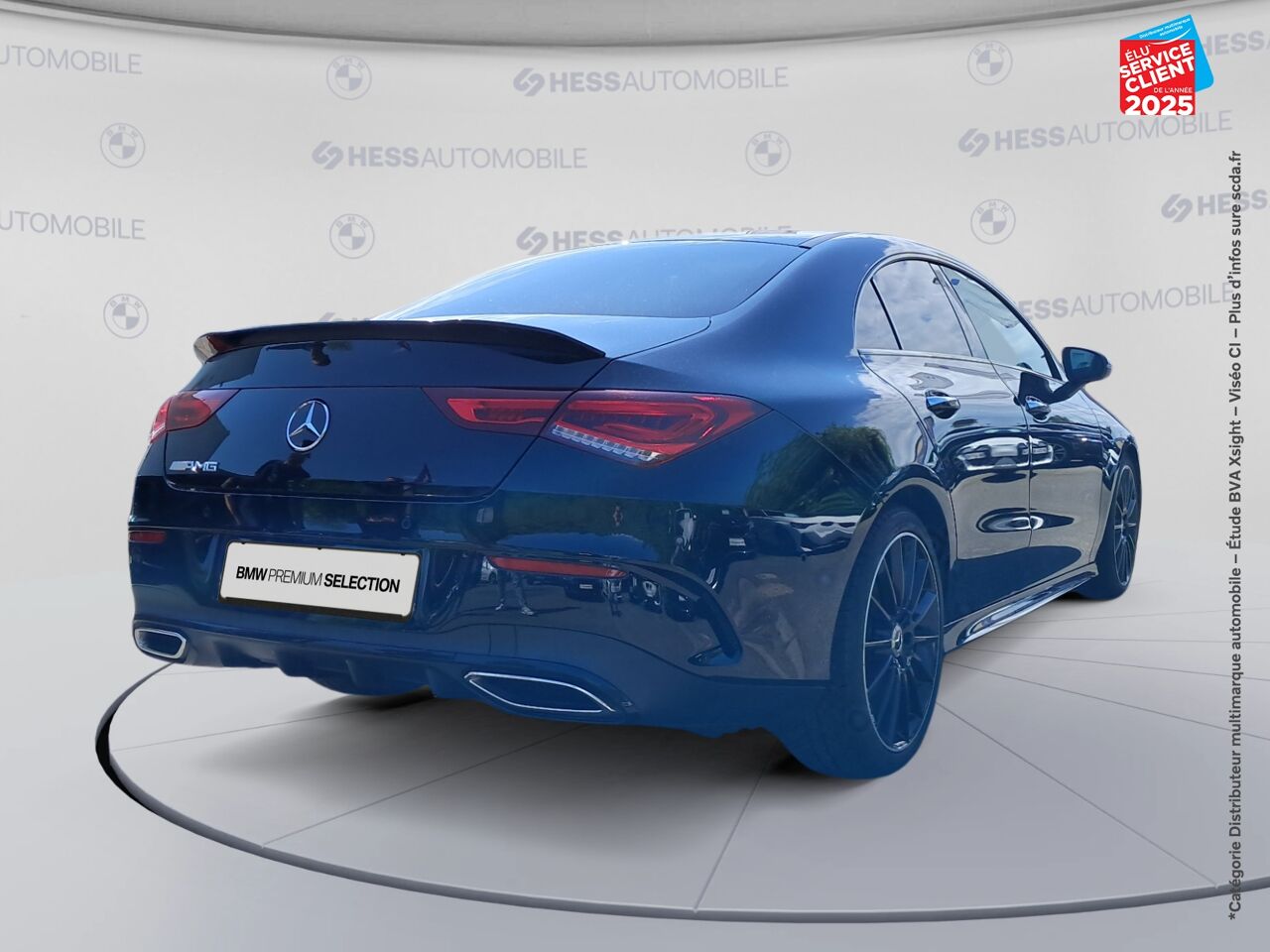 Véhicule d'occasion MERCEDES-BENZ CLA 200 D 150CH AMG LINE 8G-DCT 8CV TOUVRANT CAMERA GPS chez Renault Sélestat