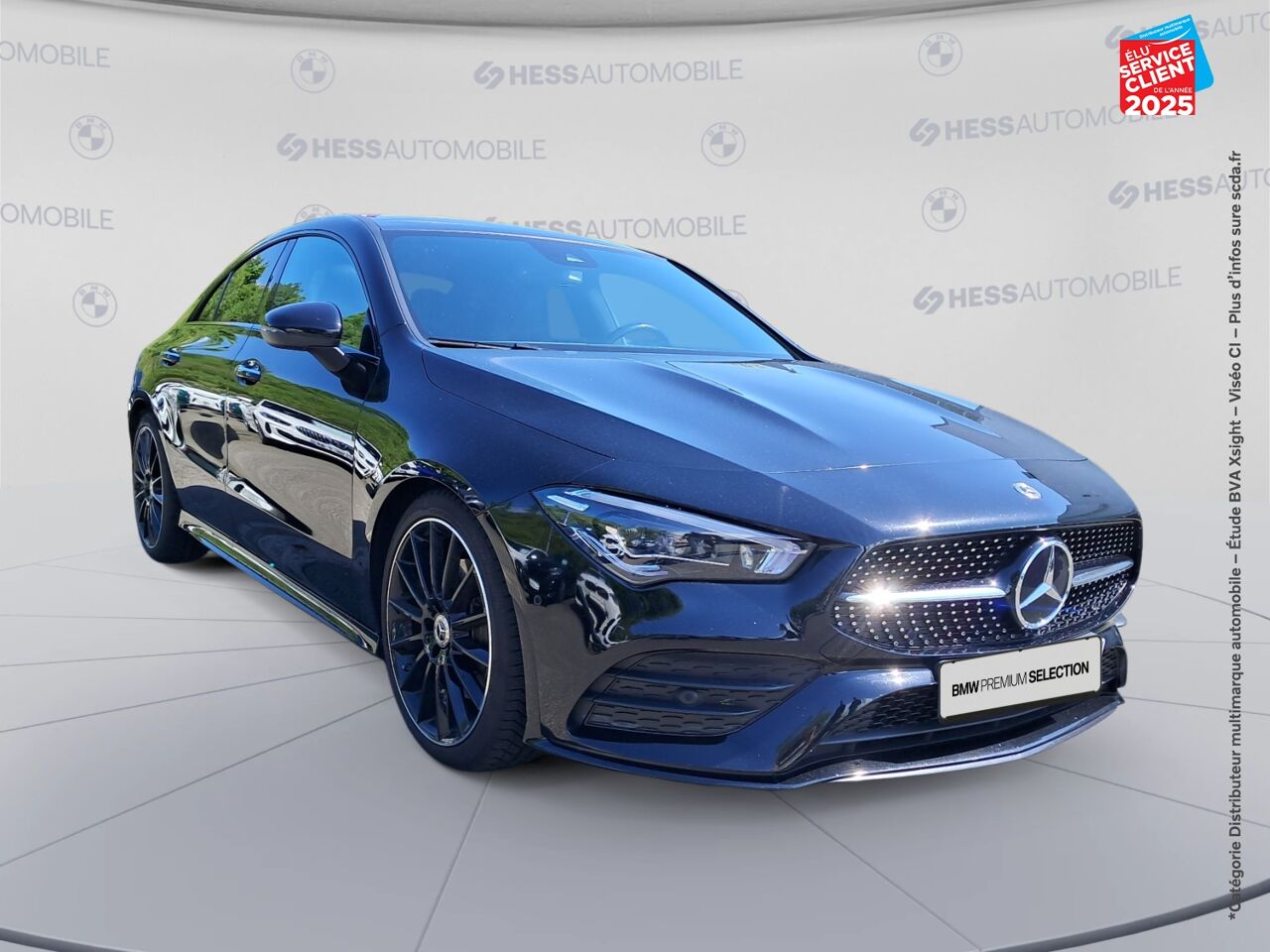 Véhicule d'occasion MERCEDES-BENZ CLA 200 D 150CH AMG LINE 8G-DCT 8CV TOUVRANT CAMERA GPS chez Renault Sélestat