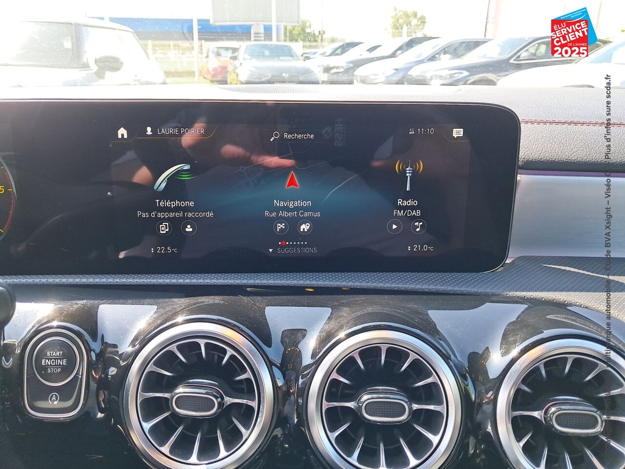 Véhicule d'occasion MERCEDES-BENZ CLA 200 D 150CH AMG LINE 8G-DCT 8CV TOUVRANT CAMERA GPS chez Renault Sélestat