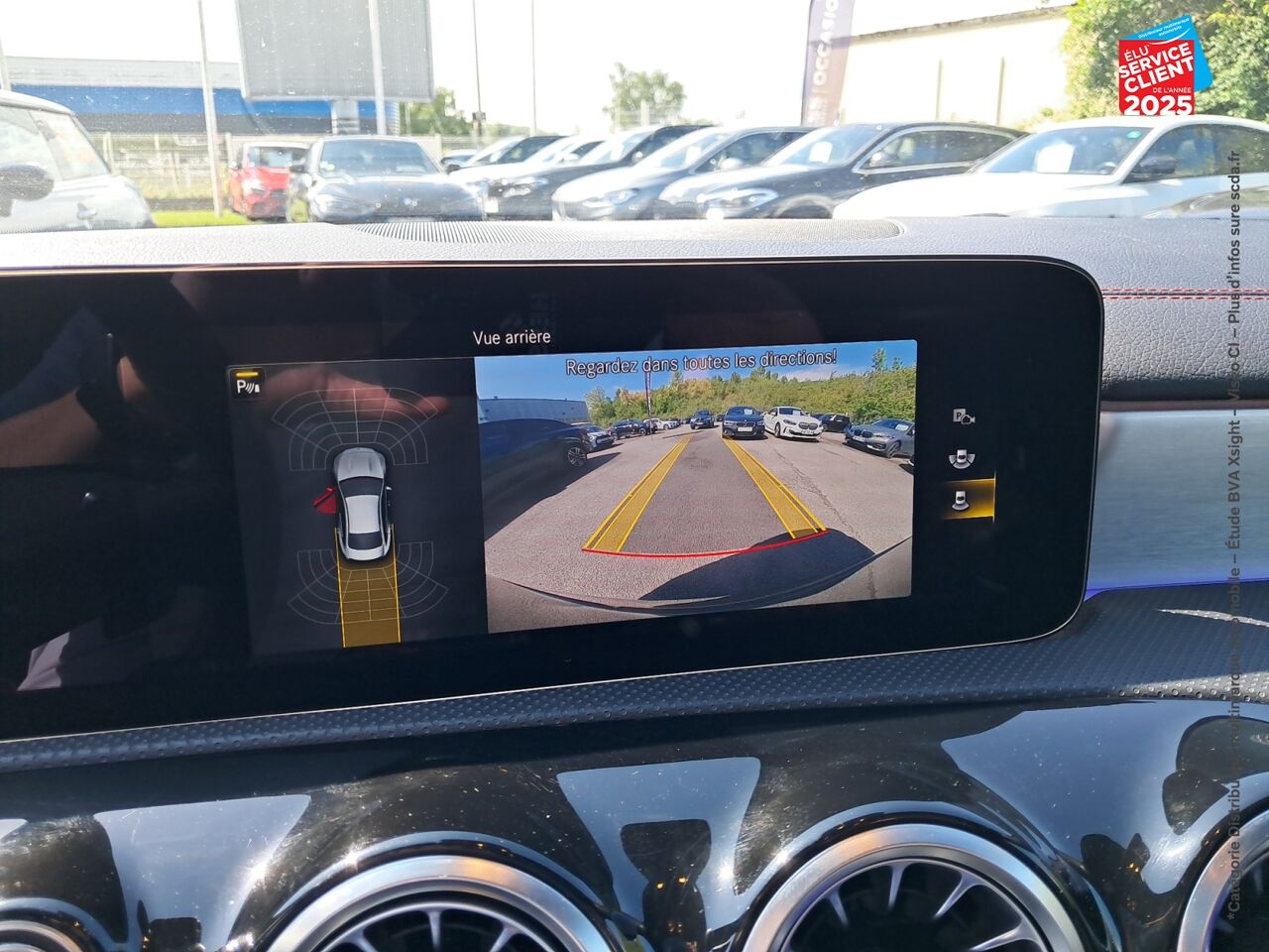 Véhicule d'occasion MERCEDES-BENZ CLA 200 D 150CH AMG LINE 8G-DCT 8CV TOUVRANT CAMERA GPS chez Renault Sélestat