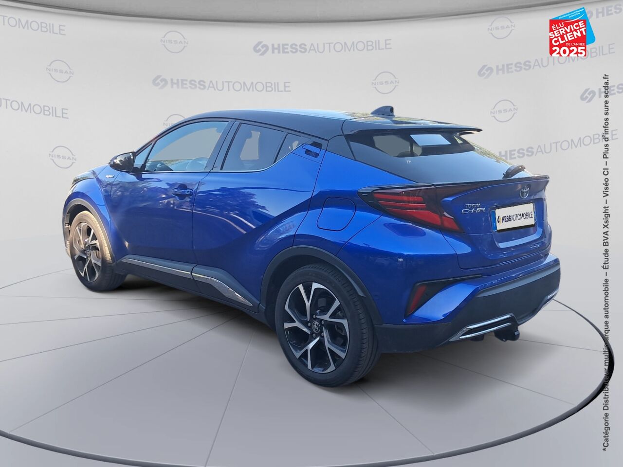 Véhicule d'occasion TOYOTA C-HR 184H COLLECTION 2WD E-CVT MY20 SIEGE CHAUF CAMERA GPS chez Toyota Thionville