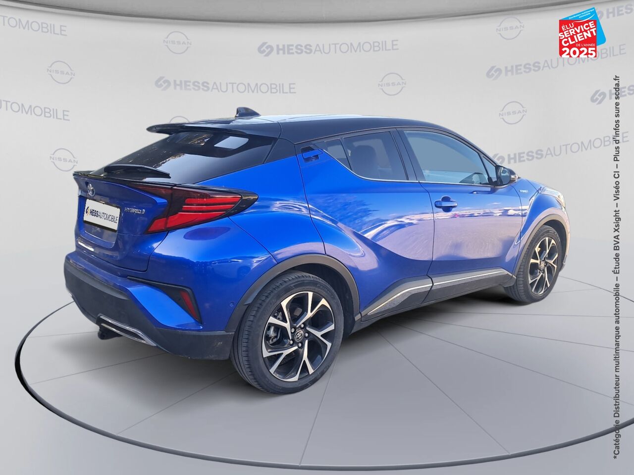 Véhicule d'occasion TOYOTA C-HR 184H COLLECTION 2WD E-CVT MY20 SIEGE CHAUF CAMERA GPS chez Toyota Thionville