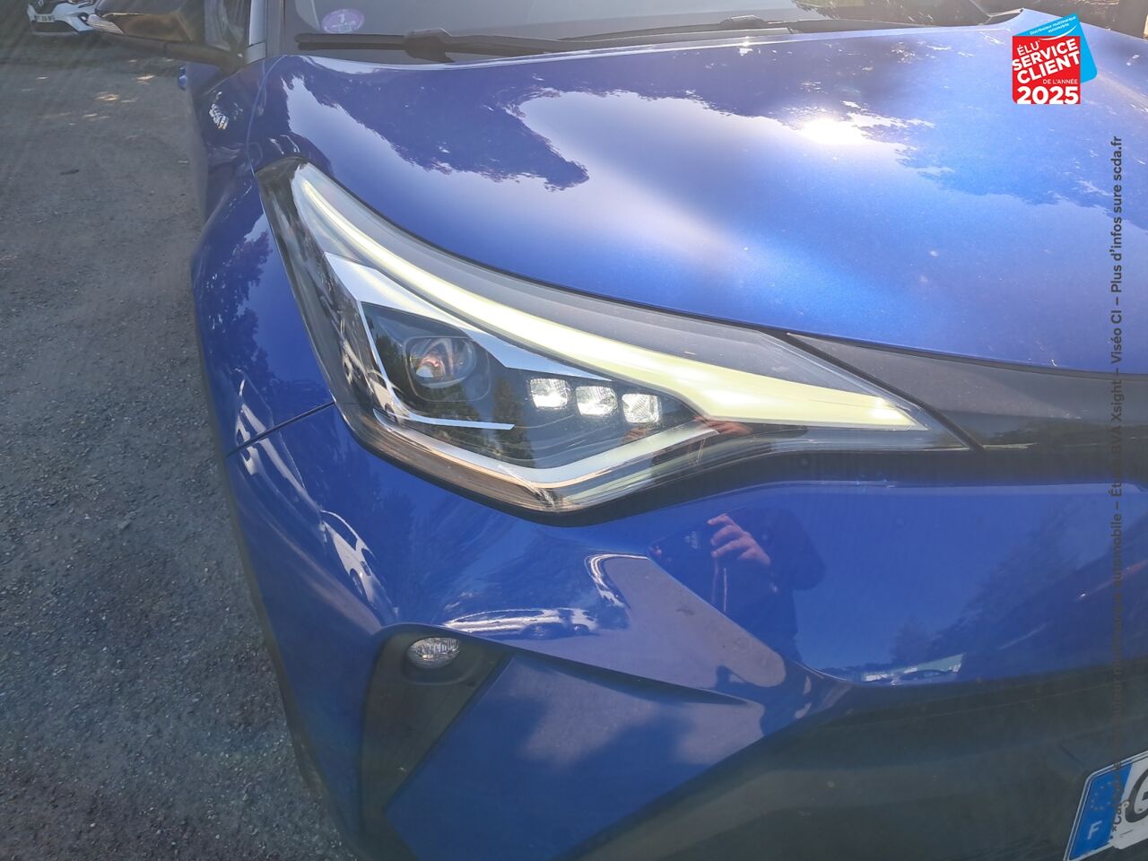 Véhicule d'occasion TOYOTA C-HR 184H COLLECTION 2WD E-CVT MY20 SIEGE CHAUF CAMERA GPS chez Toyota Thionville