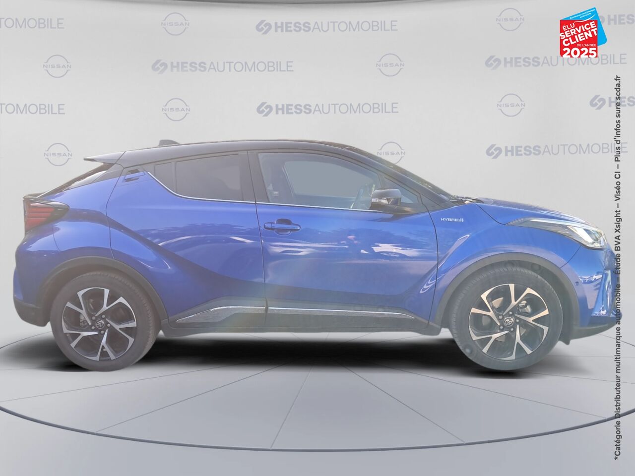 Véhicule d'occasion TOYOTA C-HR 184H COLLECTION 2WD E-CVT MY20 SIEGE CHAUF CAMERA GPS chez Toyota Thionville