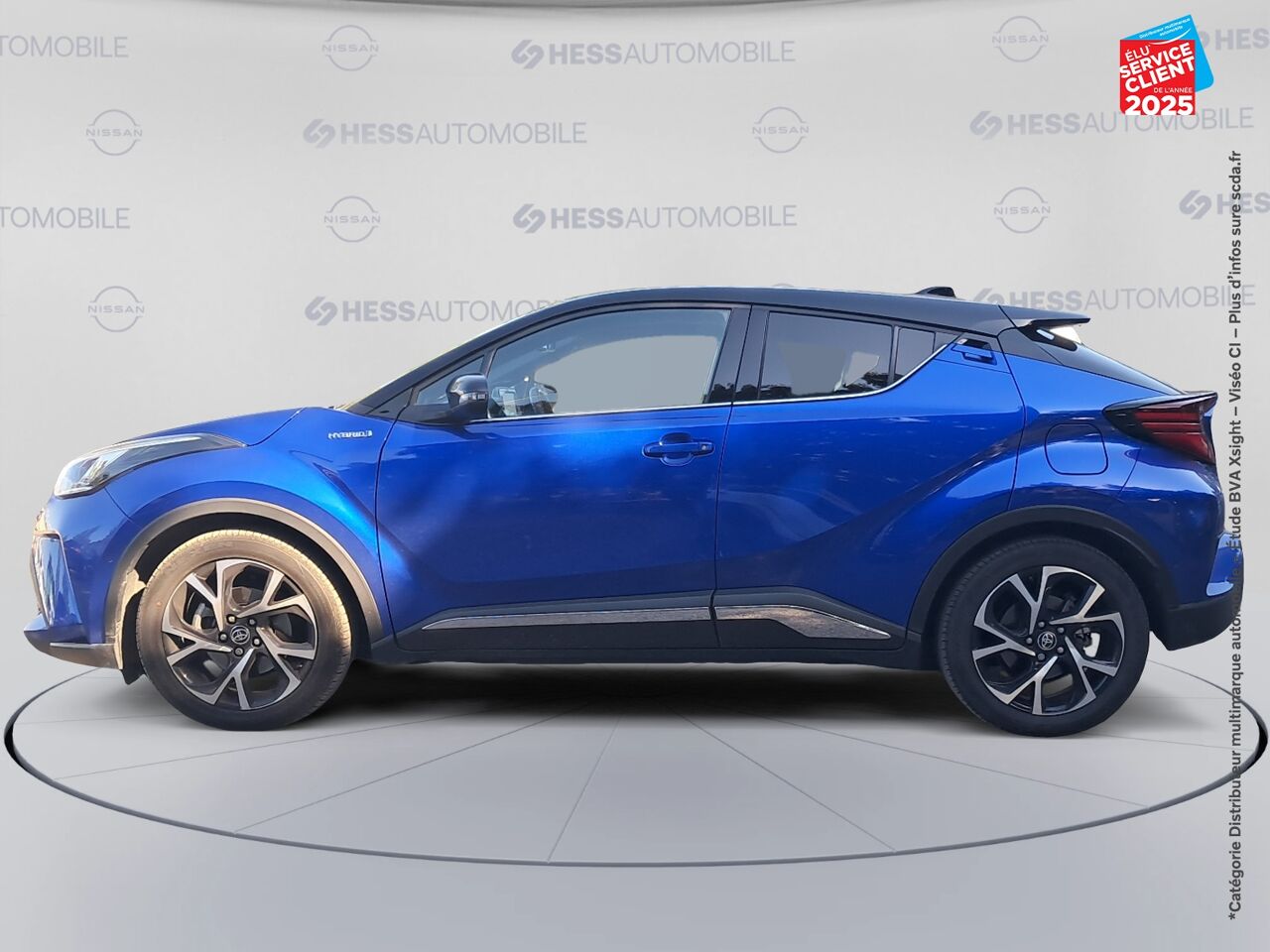 Véhicule d'occasion TOYOTA C-HR 184H COLLECTION 2WD E-CVT MY20 SIEGE CHAUF CAMERA GPS chez Toyota Thionville