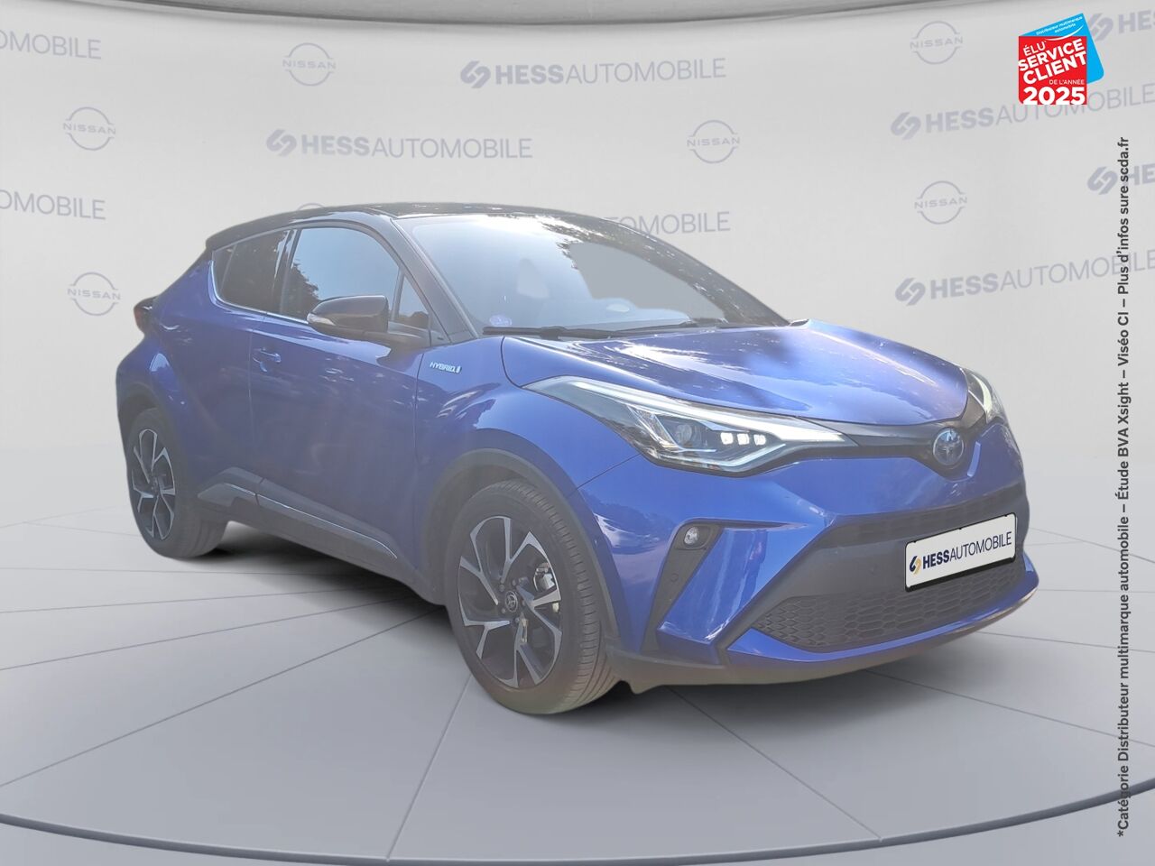 Véhicule d'occasion TOYOTA C-HR 184H COLLECTION 2WD E-CVT MY20 SIEGE CHAUF CAMERA GPS chez Toyota Thionville