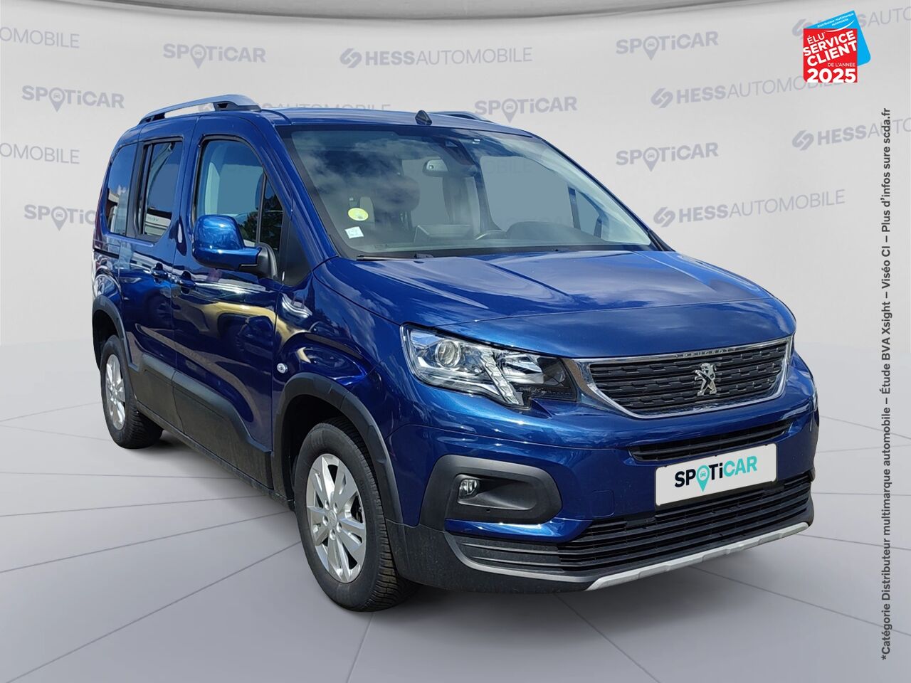 Véhicule d'occasion PEUGEOT RIFTER 1.5 BLUEHDI 130CH S/S STANDARD ALLURE PACK GPS CAMERA chez Nissan Haguenau