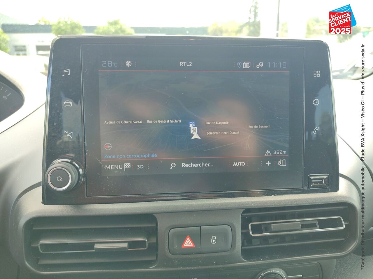 Véhicule d'occasion PEUGEOT RIFTER 1.5 BLUEHDI 130CH S/S STANDARD ALLURE PACK GPS CAMERA chez Nissan Haguenau