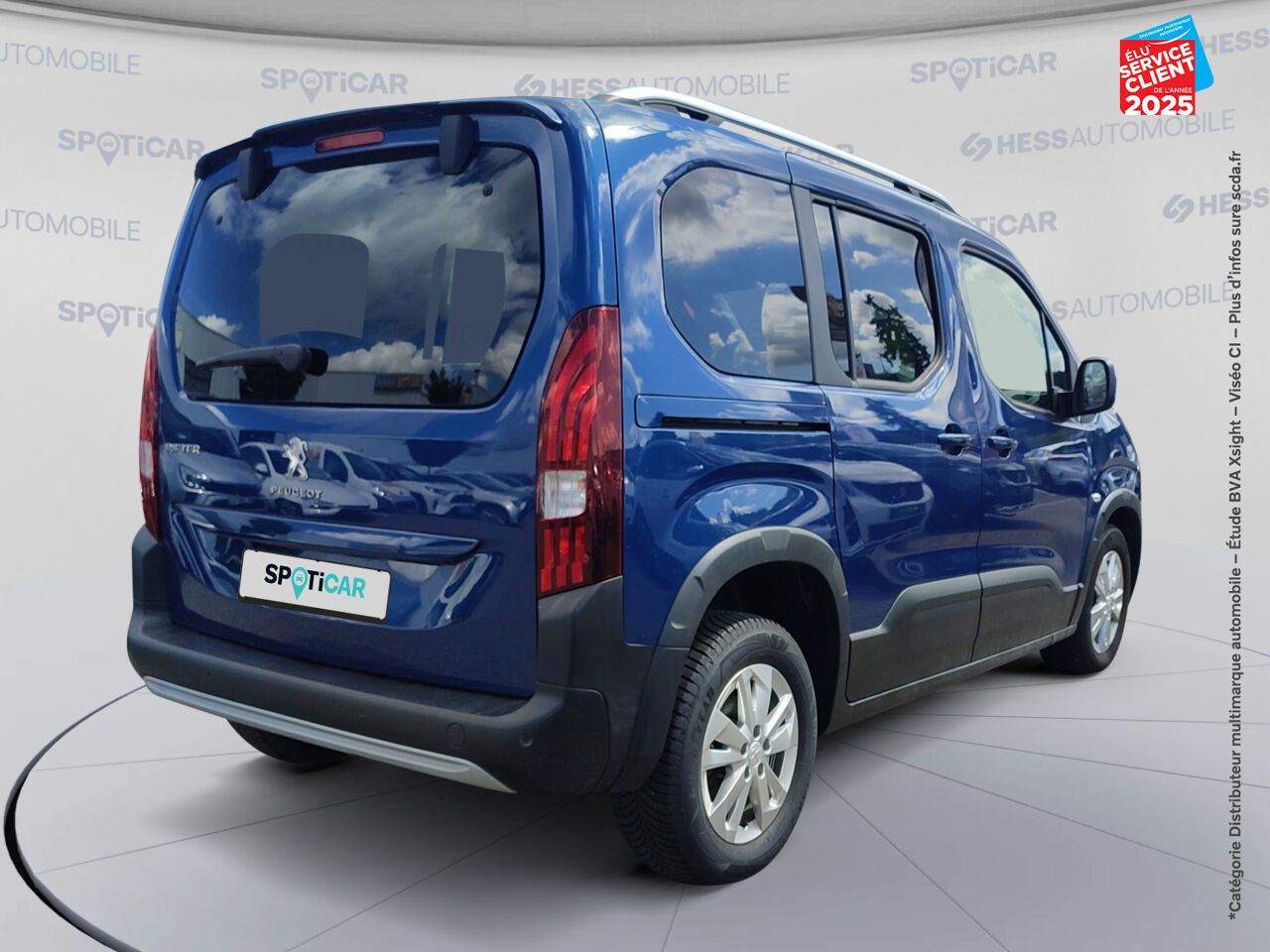 Véhicule d'occasion PEUGEOT RIFTER 1.5 BLUEHDI 130CH S/S STANDARD ALLURE PACK GPS CAMERA chez Nissan Haguenau