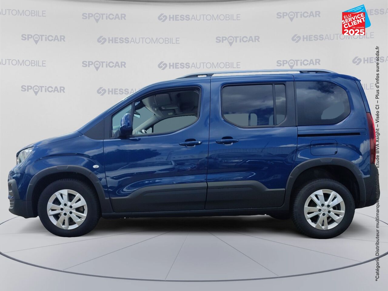 Véhicule d'occasion PEUGEOT RIFTER 1.5 BLUEHDI 130CH S/S STANDARD ALLURE PACK GPS CAMERA chez Nissan Haguenau