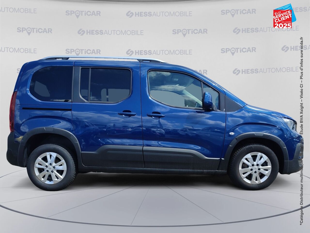 Véhicule d'occasion PEUGEOT RIFTER 1.5 BLUEHDI 130CH S/S STANDARD ALLURE PACK GPS CAMERA chez Nissan Haguenau