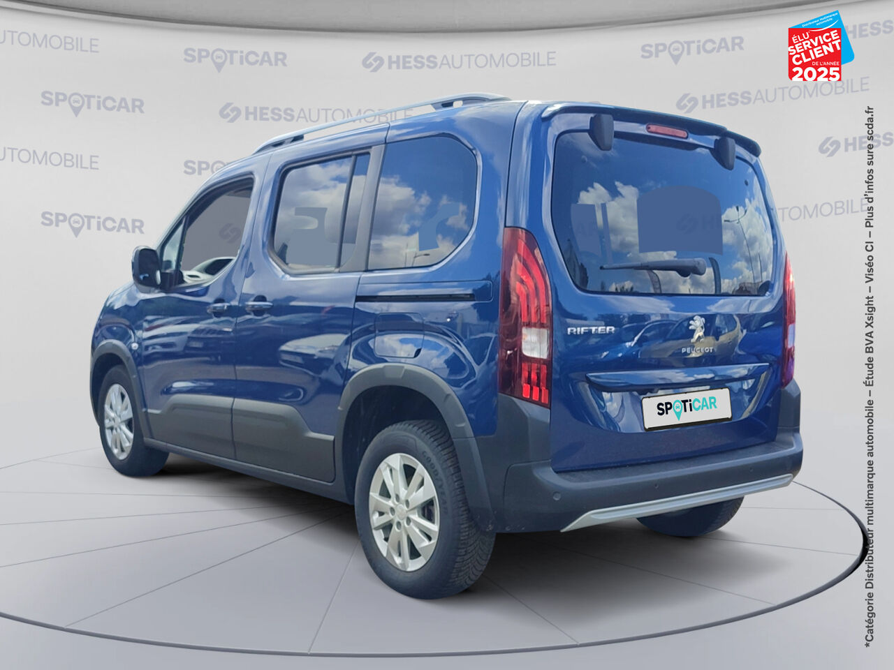 Véhicule d'occasion PEUGEOT RIFTER 1.5 BLUEHDI 130CH S/S STANDARD ALLURE PACK GPS CAMERA chez Nissan Haguenau