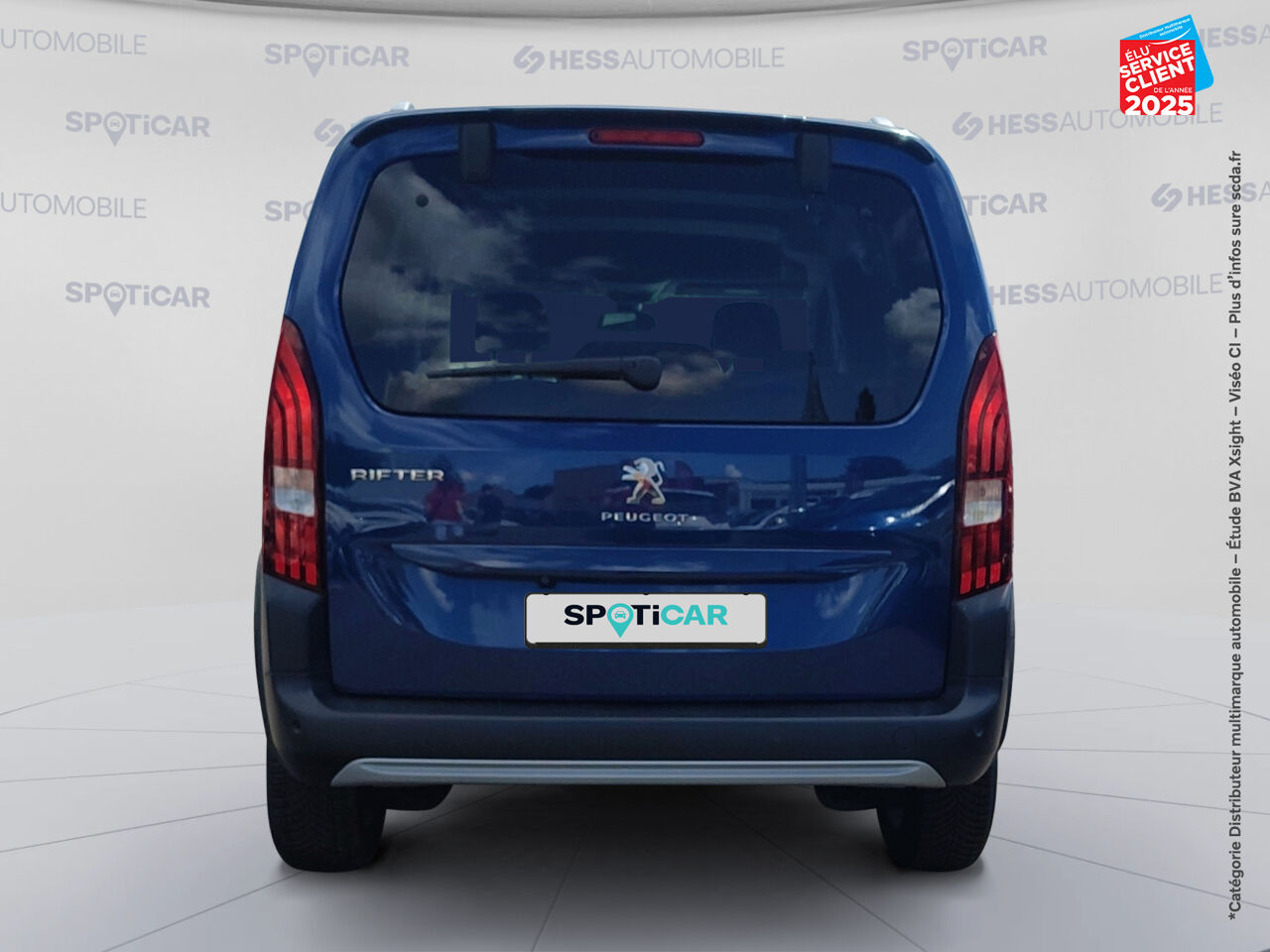 Véhicule d'occasion PEUGEOT RIFTER 1.5 BLUEHDI 130CH S/S STANDARD ALLURE PACK GPS CAMERA chez Nissan Haguenau
