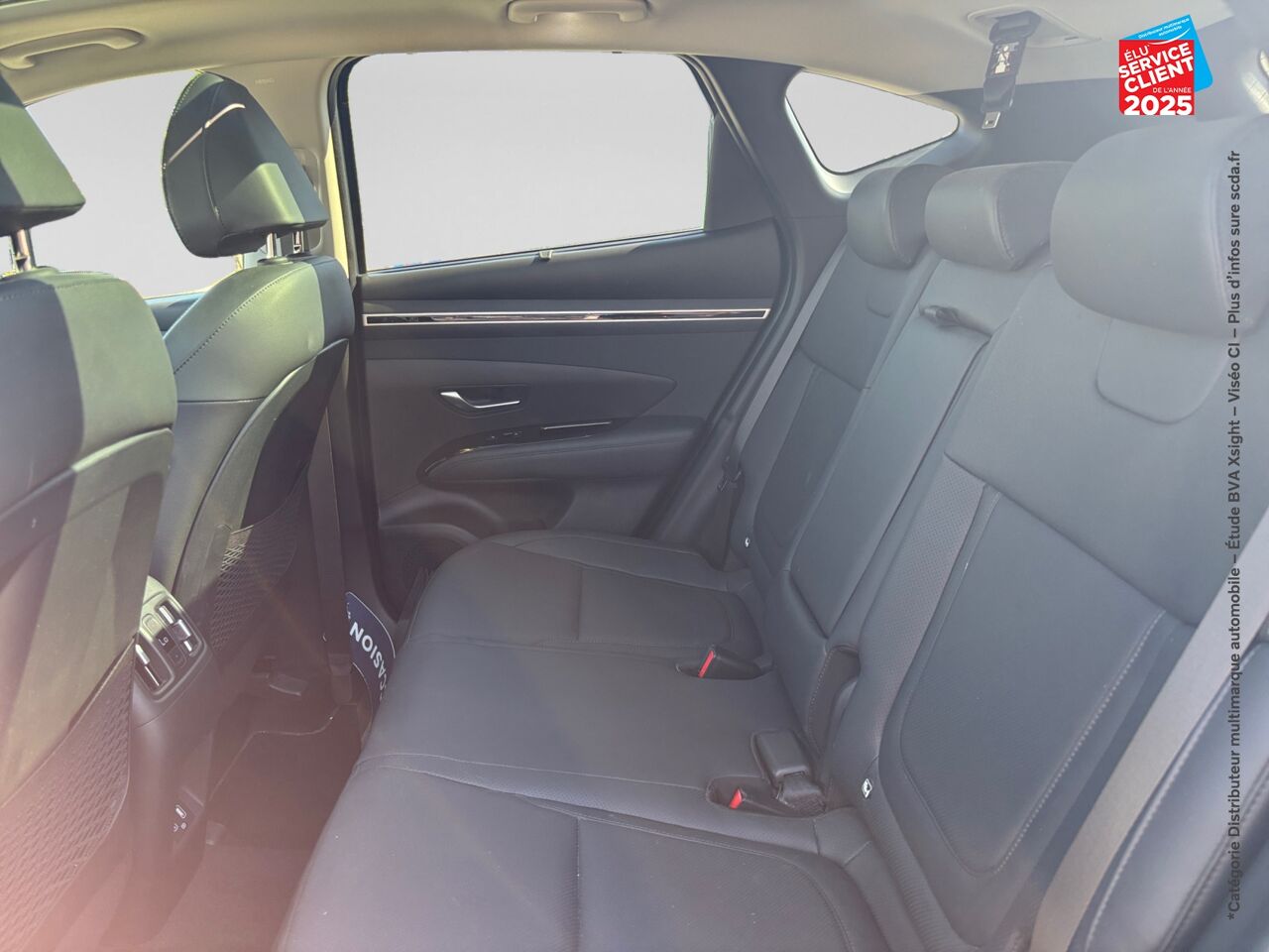 Véhicule d'occasion HYUNDAI TUCSON 1.6 T-GDI 230CH HYBRID EXECUTIVE BVA6 TOUVRANT SIEGES CHAUF/VENTIL/CUIR VOLANT CHAUF GPS chez Toyota Saint Dizier