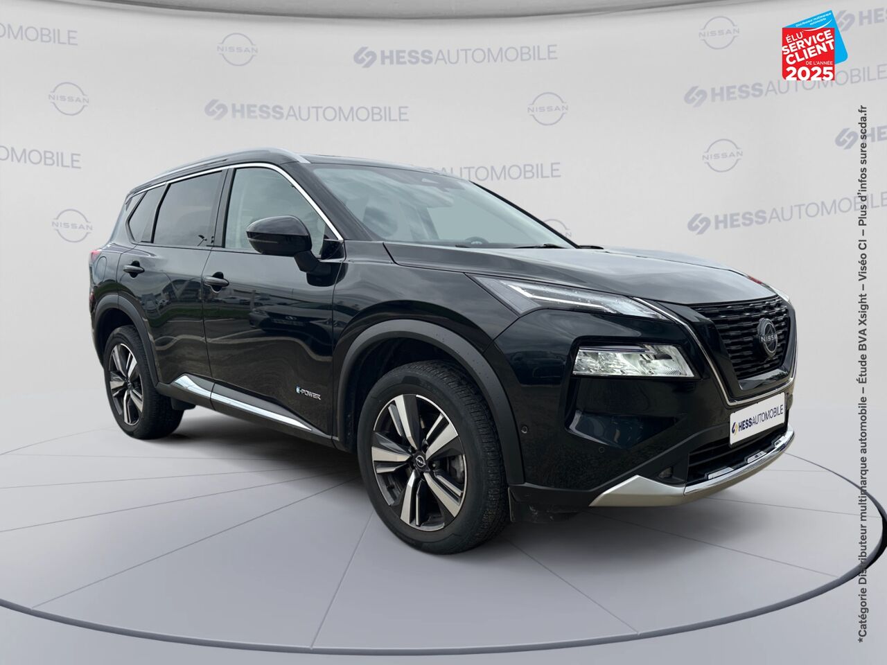 Véhicule d'occasion NISSAN X-TRAIL E-POWER 204CH TEKNA+ TPANO SIEGES CHAUF/CUIR VOLANT CHAUF GPS CAMERA BOSE chez Opel Verdun