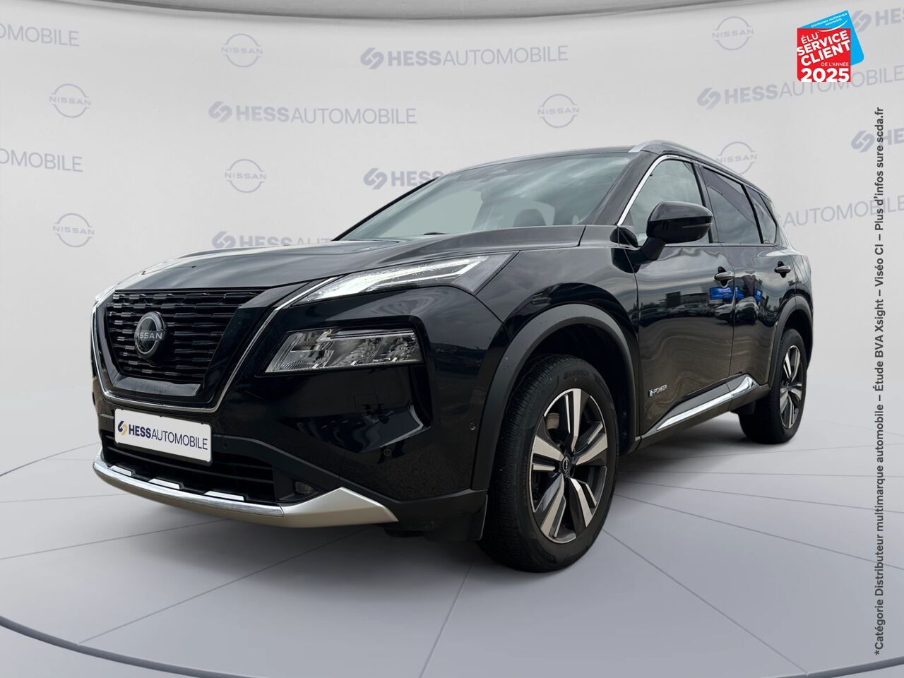 Véhicule d'occasion NISSAN X-TRAIL E-POWER 204CH TEKNA+ TPANO SIEGES CHAUF/CUIR VOLANT CHAUF GPS CAMERA BOSE chez Opel Verdun
