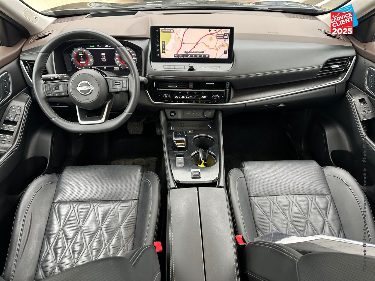 Véhicule d'occasion NISSAN X-TRAIL E-POWER 204CH TEKNA+ TPANO SIEGES CHAUF/CUIR VOLANT CHAUF GPS CAMERA BOSE chez Opel Verdun
