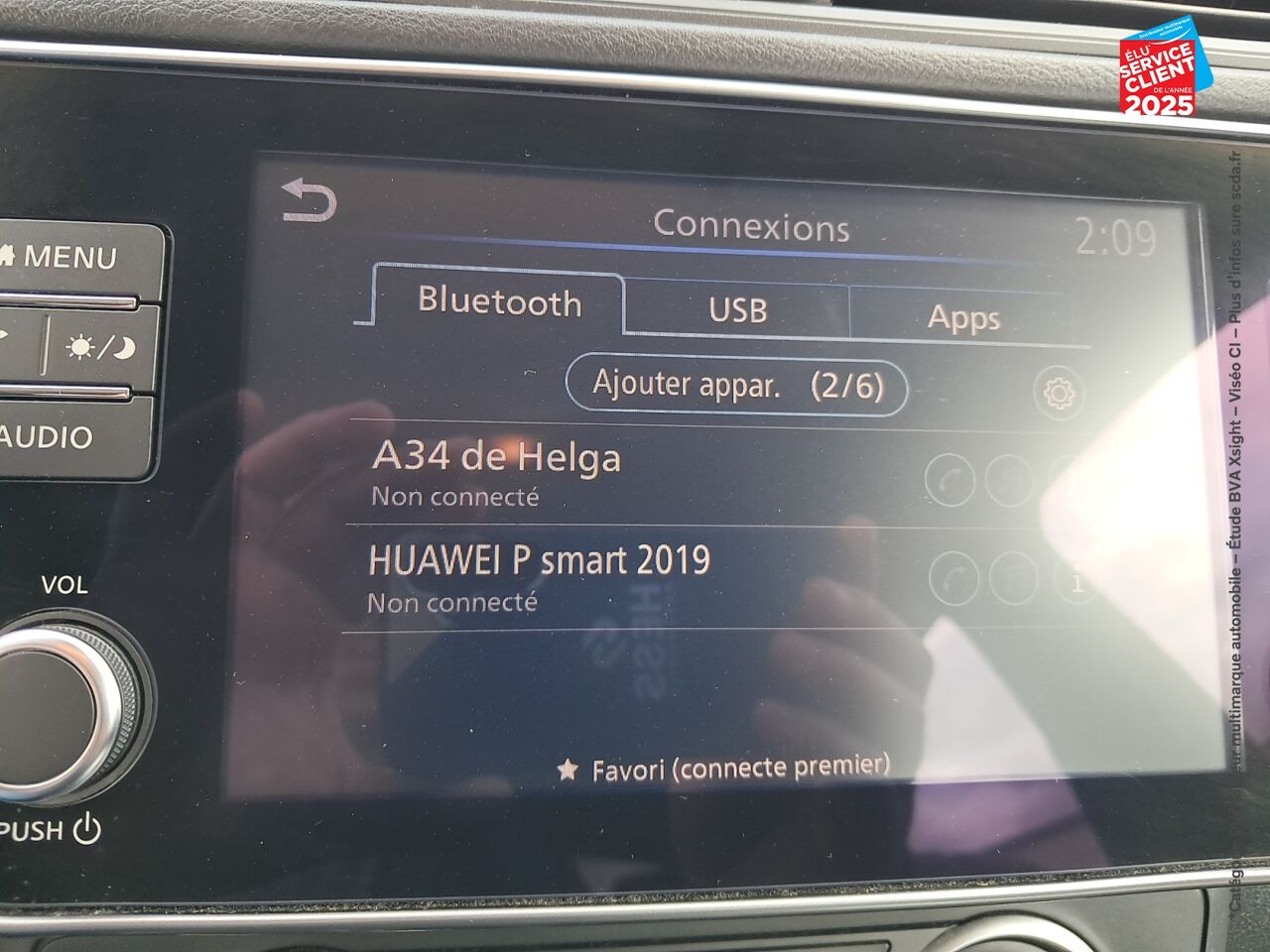 Véhicule d'occasion NISSAN LEAF 150CH 40KWH ACENTA 21.5 chez Renault Saint-Louis