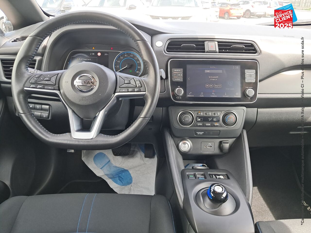 Véhicule d'occasion NISSAN LEAF 150CH 40KWH ACENTA 21.5 chez Renault Saint-Louis