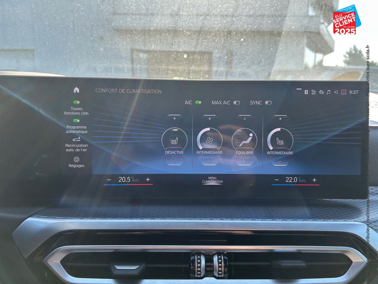 Véhicule d'occasion BMW SERIE 3 320DA XDRIVE 190CH M SPORT SIEGE CHAUF GPS chez BMW Belfort