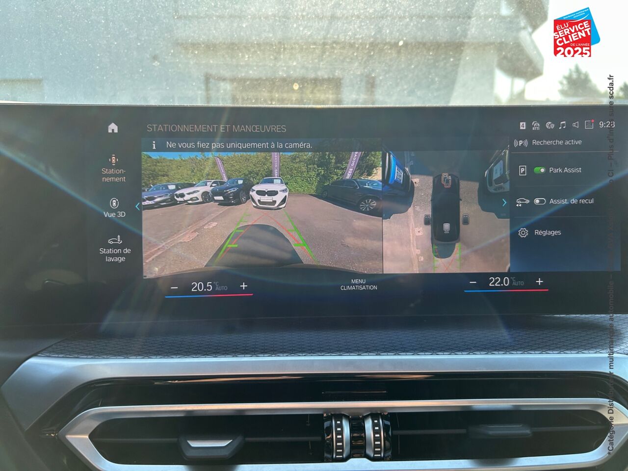 Véhicule d'occasion BMW SERIE 3 320DA XDRIVE 190CH M SPORT SIEGE CHAUF GPS chez BMW Belfort