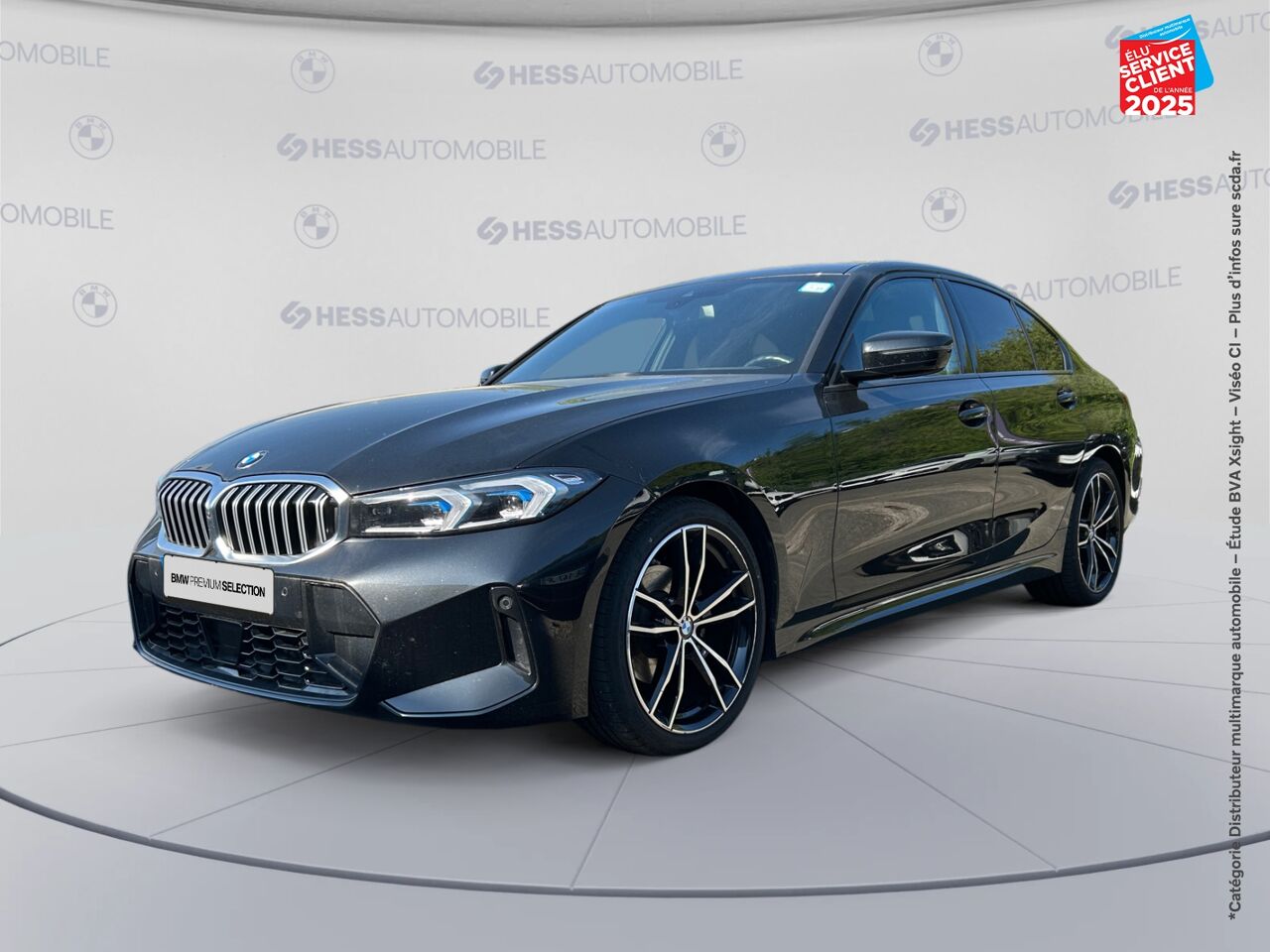 Véhicule d'occasion BMW SERIE 3 320DA XDRIVE 190CH M SPORT SIEGE CHAUF GPS chez BMW Belfort