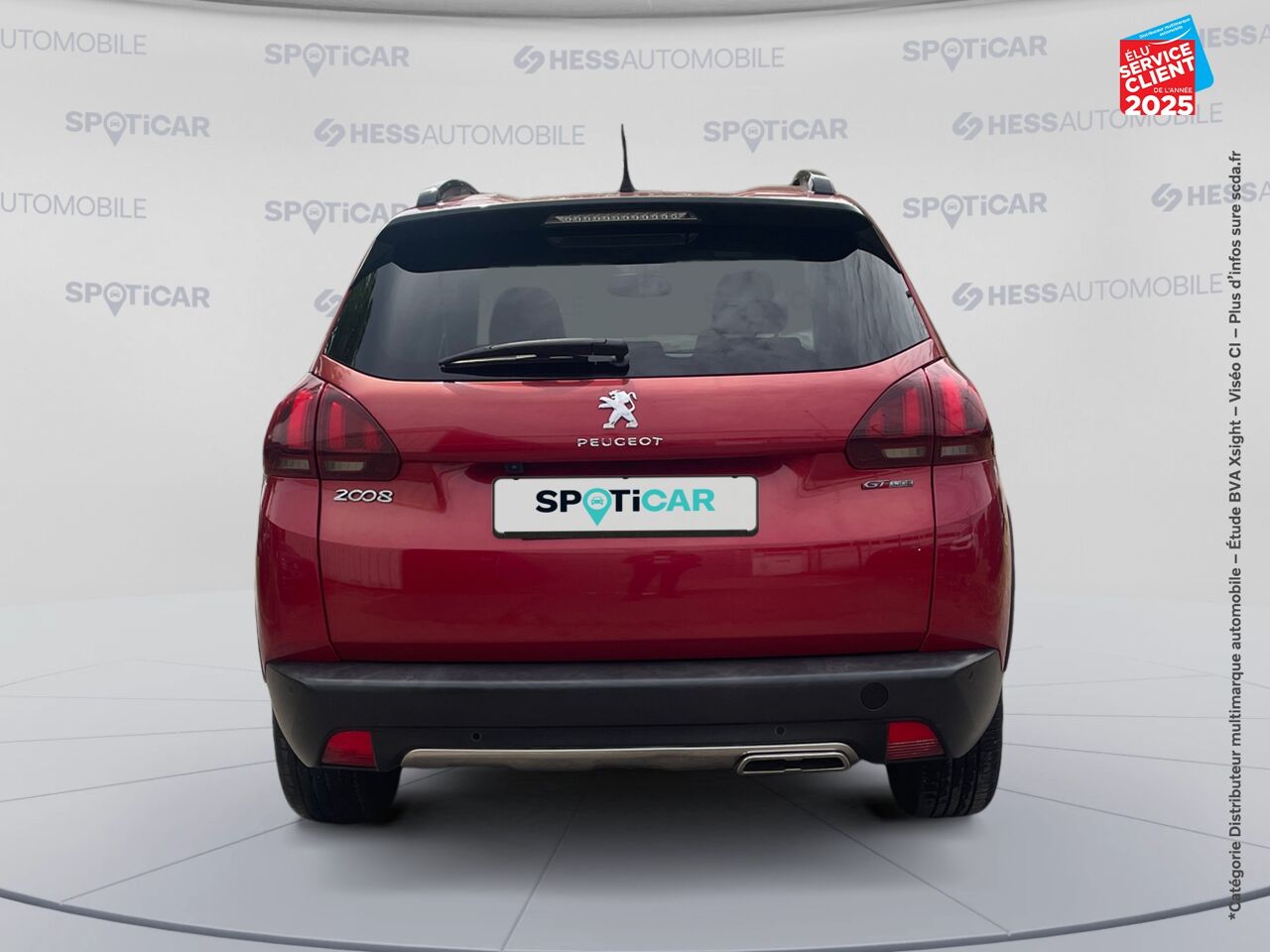 Véhicule d'occasion PEUGEOT 2008 1.2 PURETECH 130CH GT LINE SS chez Renault Saint-Louis