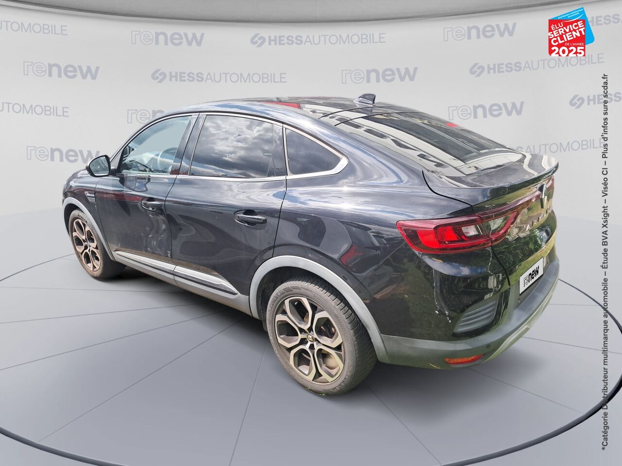 Véhicule d'occasion RENAULT ARKANA 1.3 TCE MILD HYBRID 140CH TECHNO EDC -22 GPS CAMERA chez Renault Mulhouse