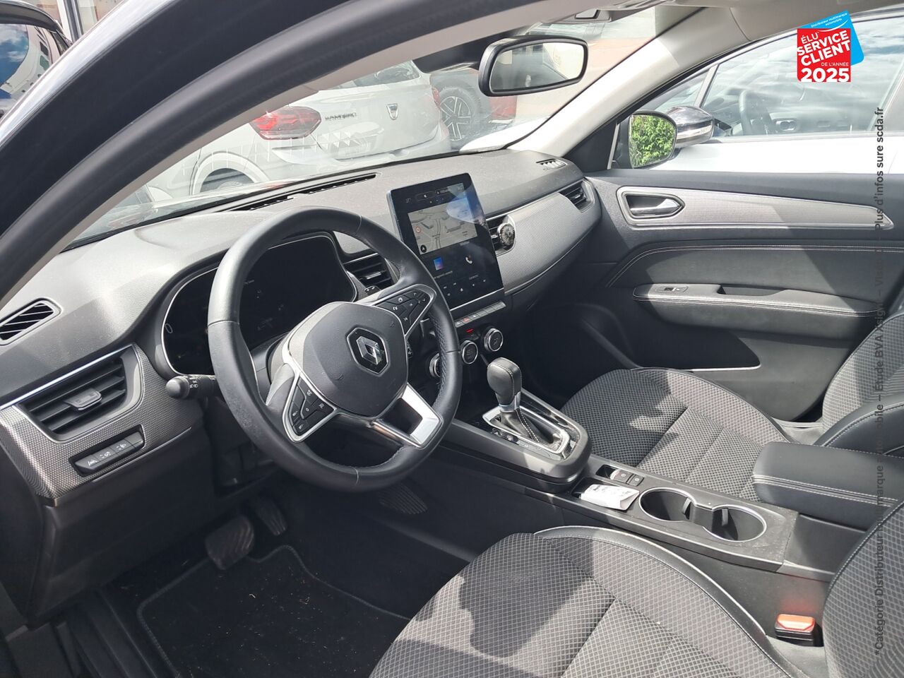 Véhicule d'occasion RENAULT ARKANA 1.3 TCE MILD HYBRID 140CH TECHNO EDC -22 GPS CAMERA chez Renault Mulhouse