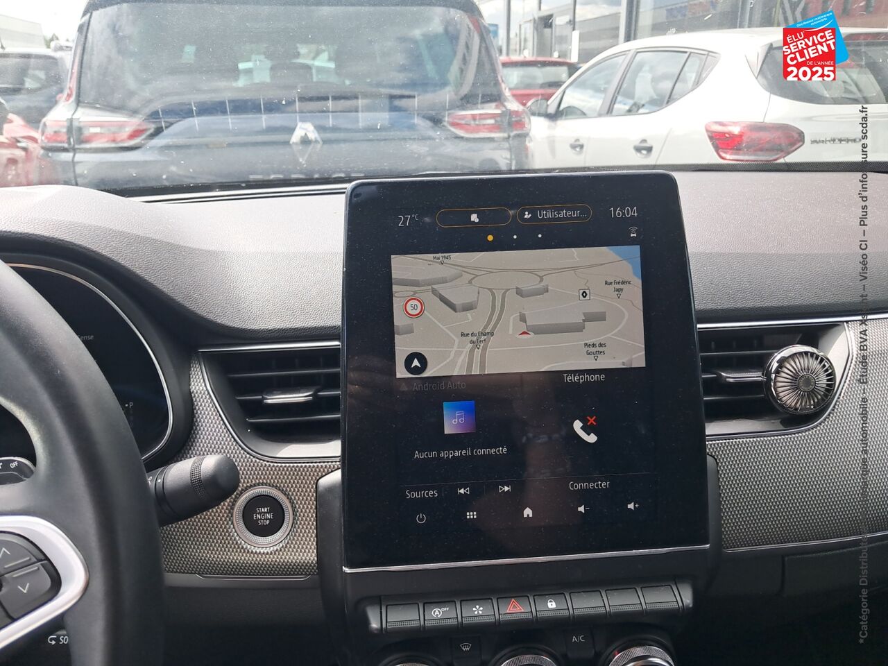 Véhicule d'occasion RENAULT ARKANA 1.3 TCE MILD HYBRID 140CH TECHNO EDC -22 GPS CAMERA chez Renault Mulhouse