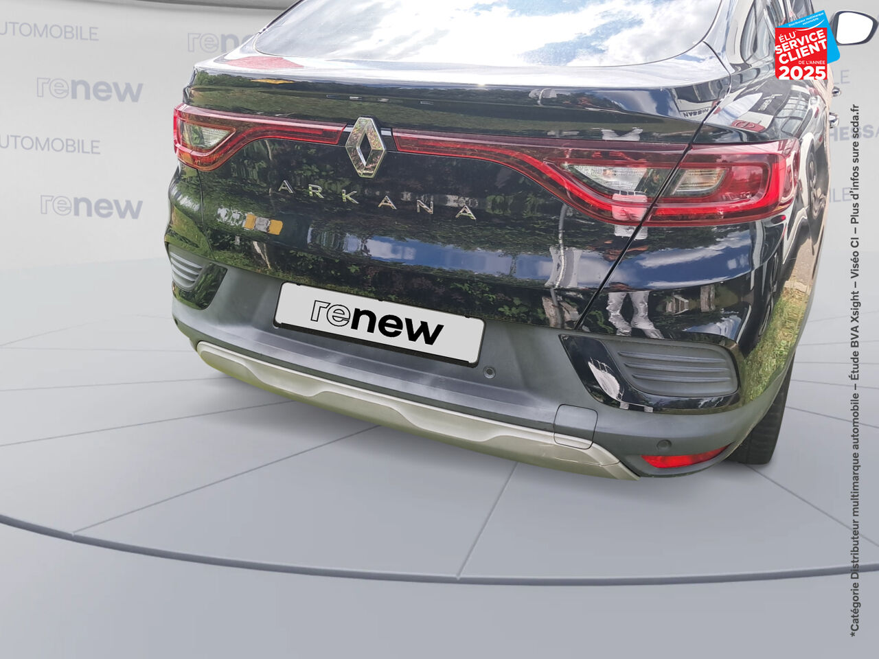 Véhicule d'occasion RENAULT ARKANA 1.3 TCE MILD HYBRID 140CH TECHNO EDC -22 GPS CAMERA chez Renault Mulhouse