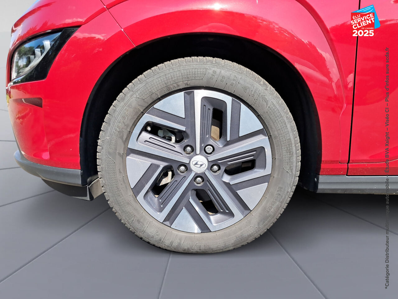 Véhicule d'occasion HYUNDAI KONA ELECTRIC 39KWH - 136 CH CREATIVE chez Hyundai Epernay