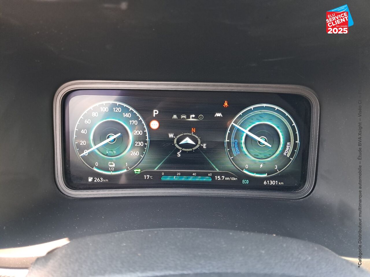Véhicule d'occasion HYUNDAI KONA ELECTRIC 39KWH - 136 CH CREATIVE chez Hyundai Epernay