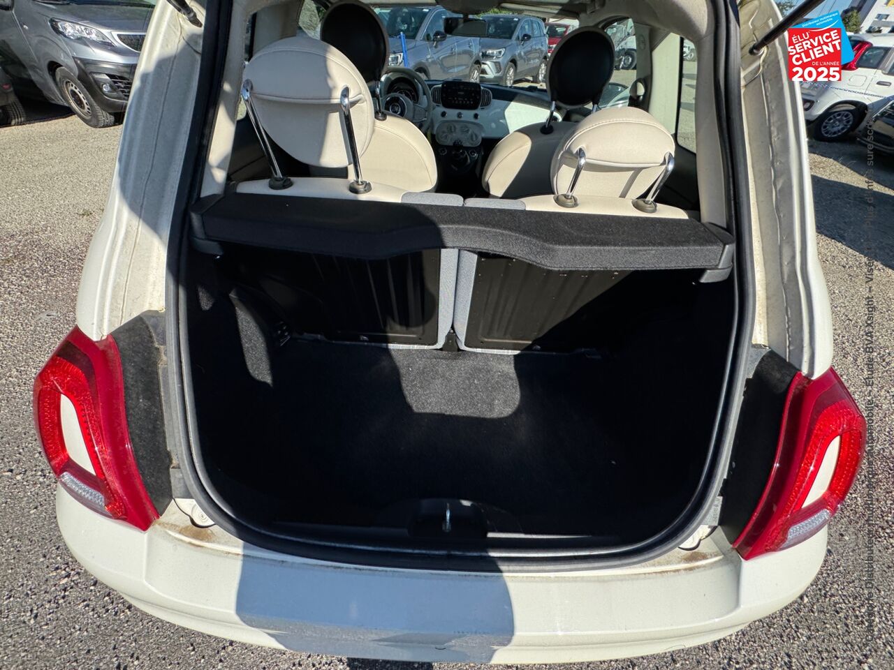 Véhicule d'occasion FIAT 500 1.2 8V 69CH LOUNGE TPANO chez Renault Sélestat