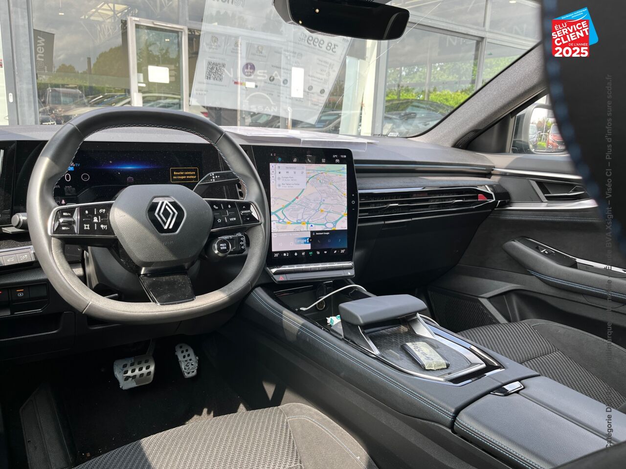 Véhicule d'occasion RENAULT ESPACE 1.2 E-TECH FULL HYBRID 200CH ESPRIT ALPINE 7 PLACES - 24 TPANO GPS CAMERA chez Toyota Thionville