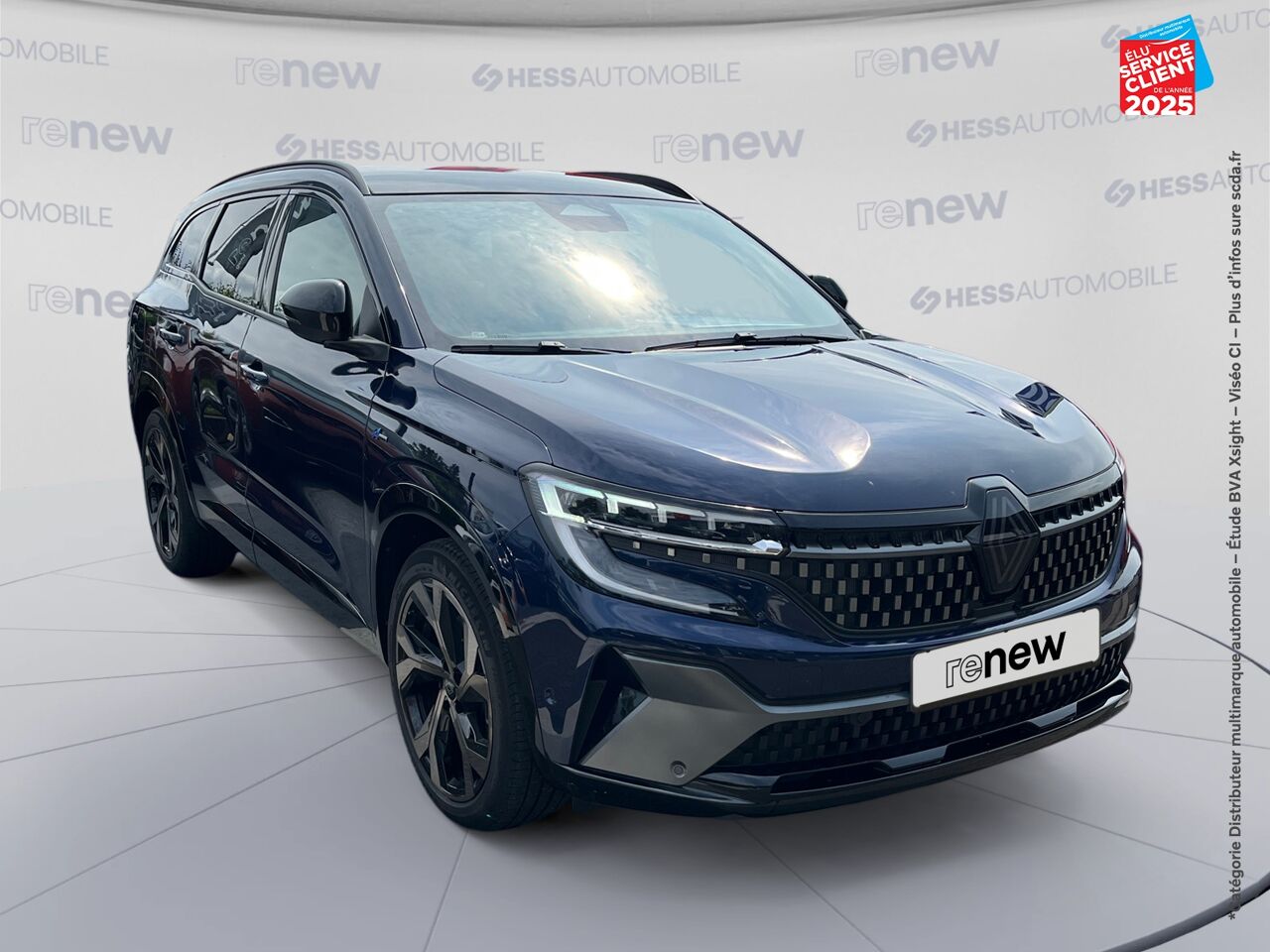 Véhicule d'occasion RENAULT ESPACE 1.2 E-TECH FULL HYBRID 200CH ESPRIT ALPINE 7 PLACES - 24 TPANO GPS CAMERA chez Toyota Thionville