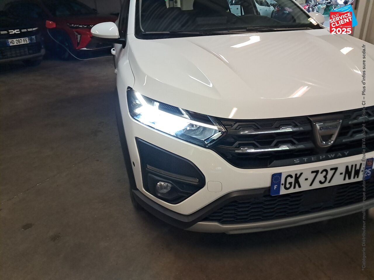 Véhicule d'occasion DACIA SANDERO 1.0 TCE 90CH STEPWAY CONFORT -22 CAMERA chez Renault Sélestat