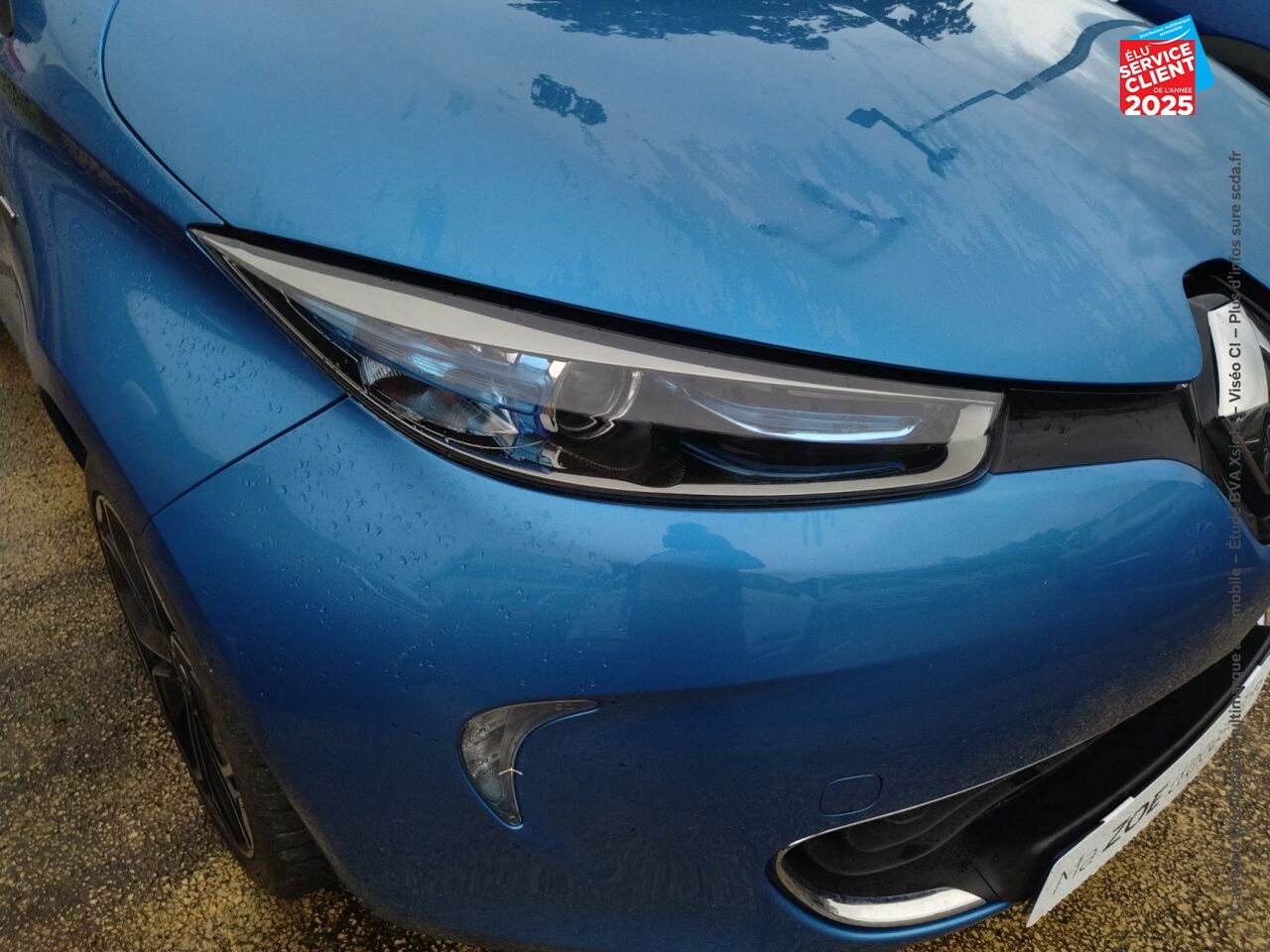 Véhicule d'occasion RENAULT ZOE ICONIC R110 MY19 chez HESS Automobile