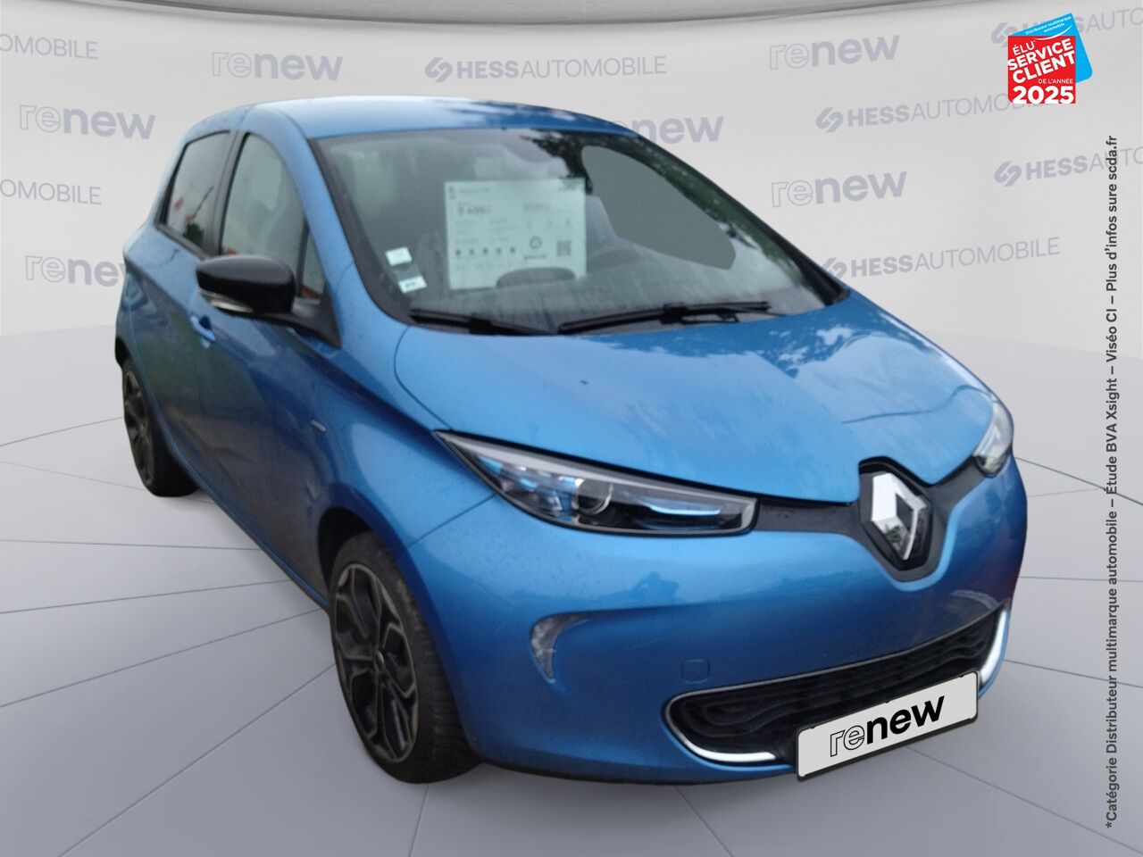 Véhicule d'occasion RENAULT ZOE ICONIC R110 MY19 chez HESS Automobile