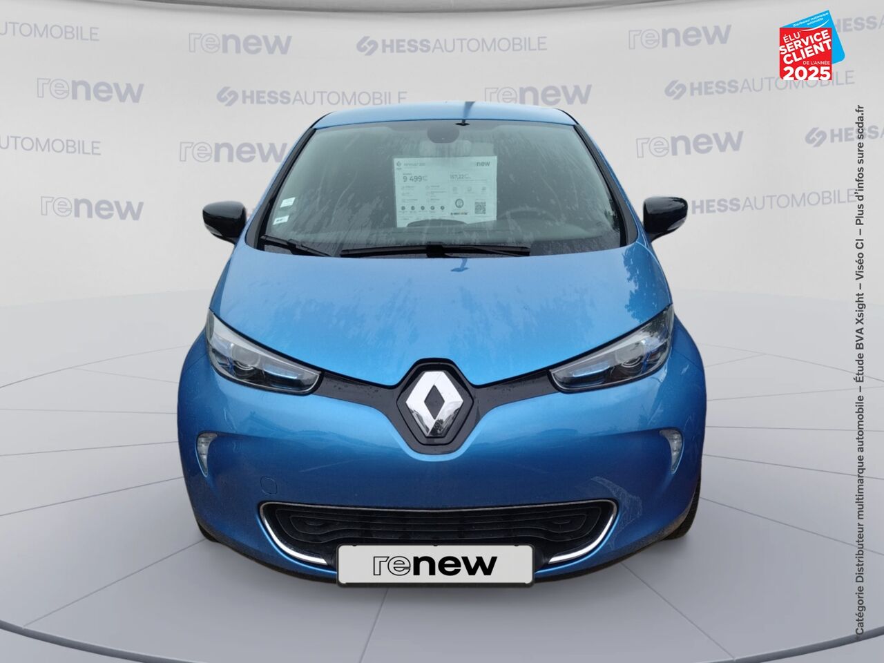 Véhicule d'occasion RENAULT ZOE ICONIC R110 MY19 chez HESS Automobile