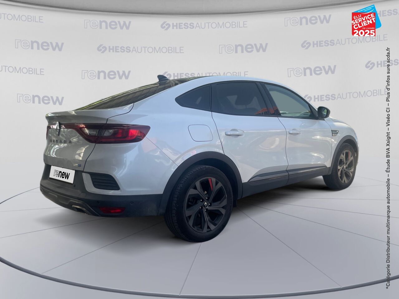 Véhicule d'occasion RENAULT ARKANA 1.6 E-TECH HYBRIDE 145CH RS LINE FAST TRACK GPS chez Renault Sélestat